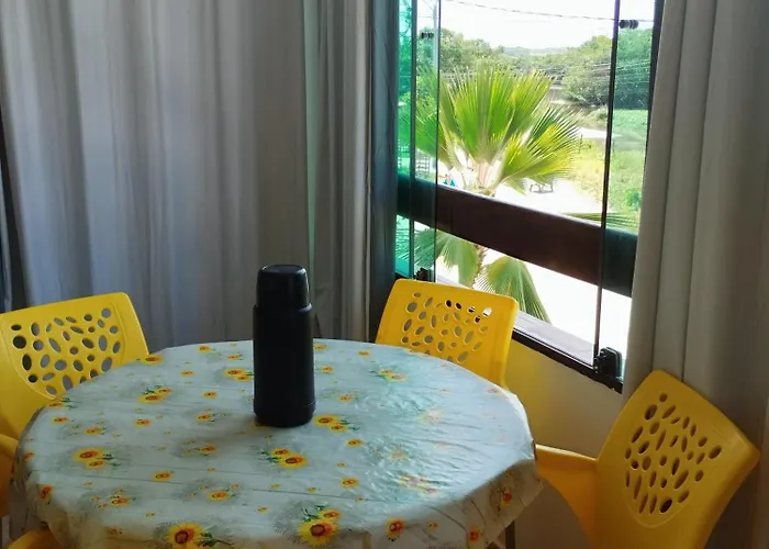 Flat em Porto de Galinhas com varanda